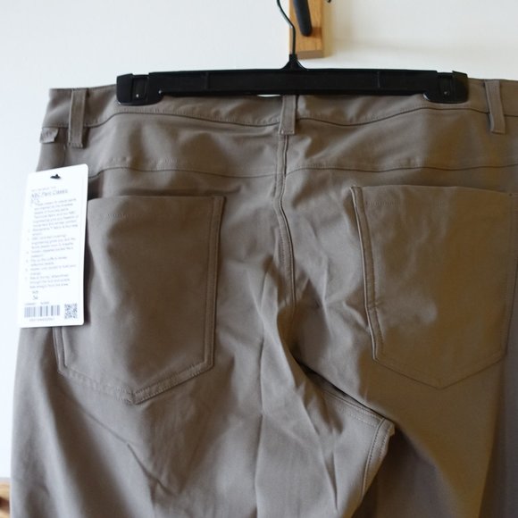Lululemon Warpstreme ABC Pant Classic 37"L inseam Tall Size 34 Nomd - Picture 11 of 12
